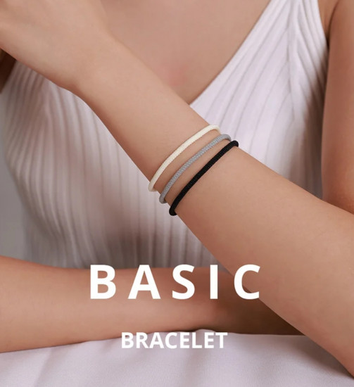 Браслет женский «Basic white»