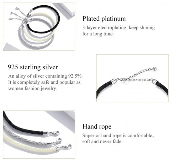 Браслет женский «Basic white»