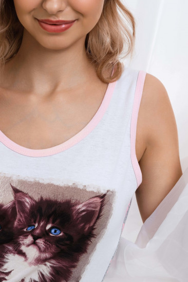 Пижама женская «Два котенка»