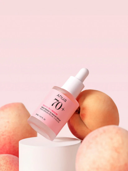 Сыворотка с персиком для гладкой и сияющей кожи «Peach 70% Niacin Serum»