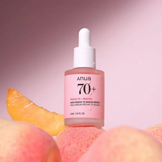 Сыворотка с персиком для гладкой и сияющей кожи «Peach 70% Niacin Serum»