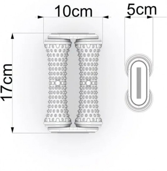Ролик для ног, стоп и тела массажный