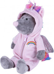 Игрушка мягкая «Мышка-единорог» - Фото 5
