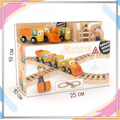 Игровой набор «Стройка с железной дорогой» - Фото 3