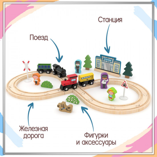 Игровой набор «Полиция Метрополиса с железной дорогой»