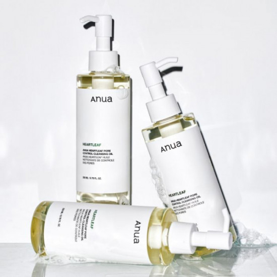 Гидрофильное масло для глубокого очищения пор «Heartleaf Pore Control Cleansing Oil»