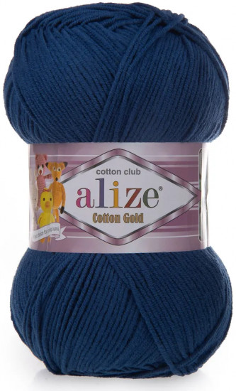 Пряжа для вязания «Cotton gold», цвет 279 Джинс