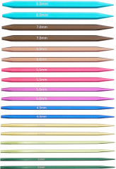 Набор съемных кубических спиц для вязания - Фото 10