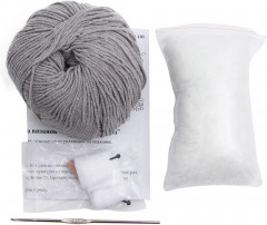 Набор для вязания крючком «Собачка» - Фото 3