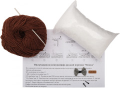 Набор для вязания крючком «Мишка» - Фото 2