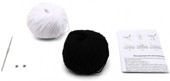 Набор для вязания крючком «Панда»