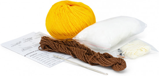 Набор для вязания крючком «Жирафик»