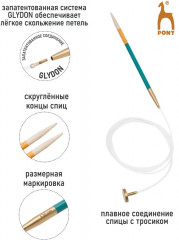 Набор съемных спиц для вязания с вязальными принадлежностями «Belle» - Фото 4