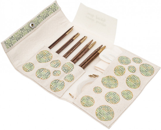 Набор съемных спиц для вязания с вязальными принадлежностями «Belle»