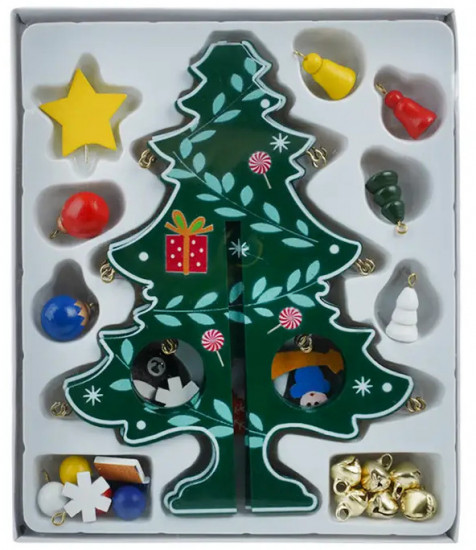 Декорация сборная «Деревянная ёлочка»