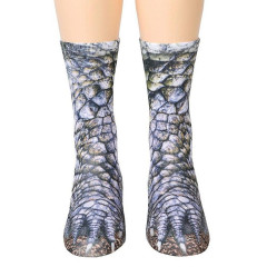 Носки с 3D принтом «Динозавр» - Фото 2