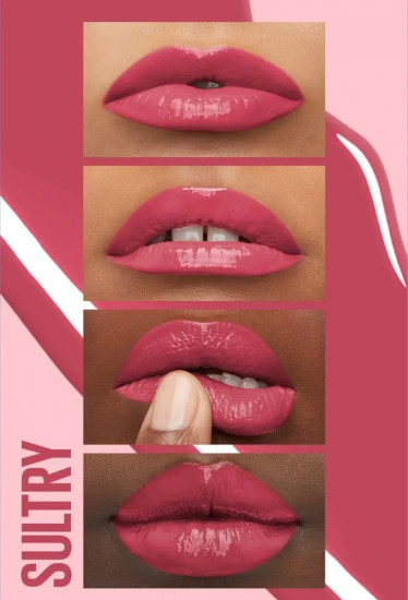 Помада для губ «Super stay Vinyl Ink», тон 160 Sultry