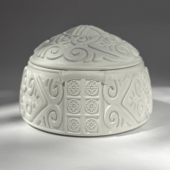 Ароматическая свеча с ароматом ванили «Юрта» - Фото 6