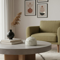 Ароматическая свеча с ароматом ванили «Юрта» - Фото 5