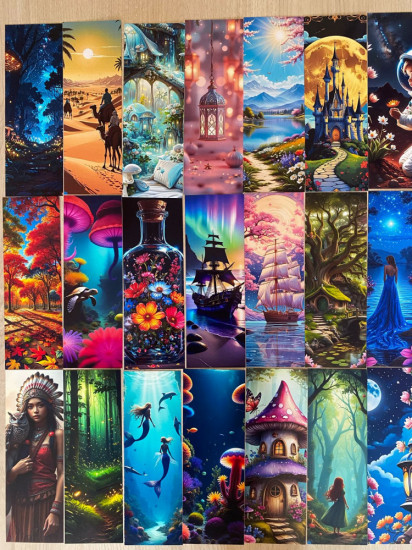 Набор закладок для книг «Зов моря»