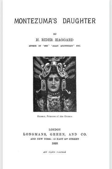 Дочь Монтесумы