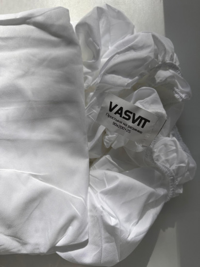 Простыня на резинке «White Style»