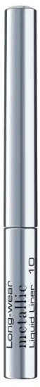 Подводка для век жидкая «Longwear Metallic Liquid Liner», оттенок 10 Metallic Silver