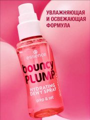 Спрей для лица фиксирующий с увлажняющим эффектом «Bouncy Plump Hydrating Dewy Spray» - Фото 4