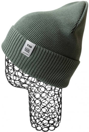 Шапка женская с отворотом