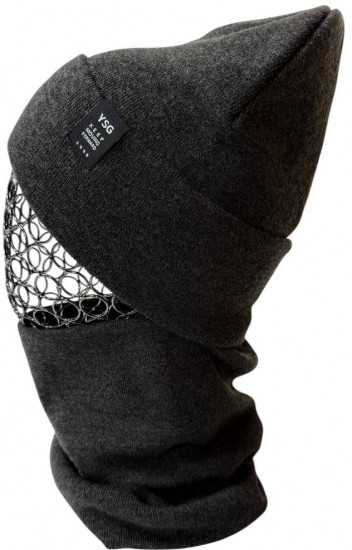 Шапка-лопатка с хомутом