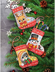 Набор для вышивания «Рождественские сапожки» - Фото 7