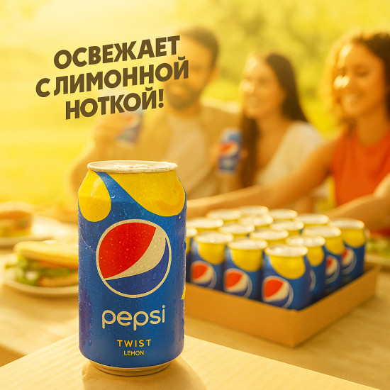 Напиток газированный «Twist Lemon»