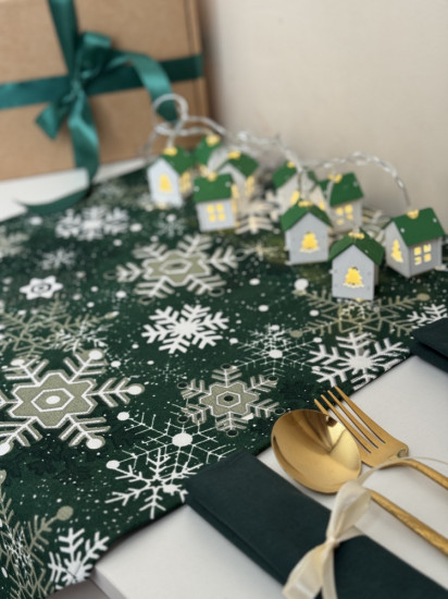 Новогодний набор для декора стола «Домик»