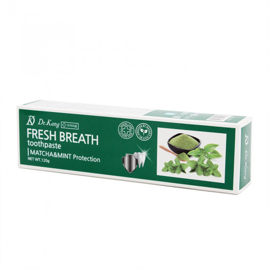 Зубная паста для свежего дыхания «Fresh Breath Toothpaste Matcha & Mint Protection»