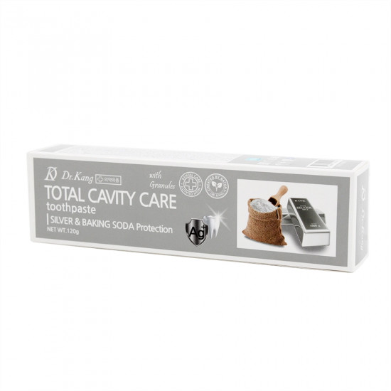 Зубная паста для борьбы с болезнями зубов и десен «Total Cavity Care Toothpaste Silver & Baking Soda Protection»