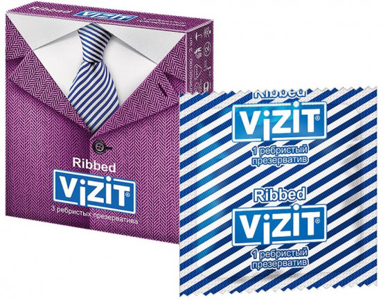 Презервативы «Ribbed»