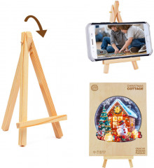 Пазл деревянный «Новогодний домик» - Фото 5