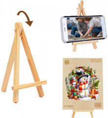 Пазл деревянный «Снеговик Шапочкин» - Фото 6