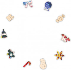 Пазл деревянный «Снежный шар» - Фото 7