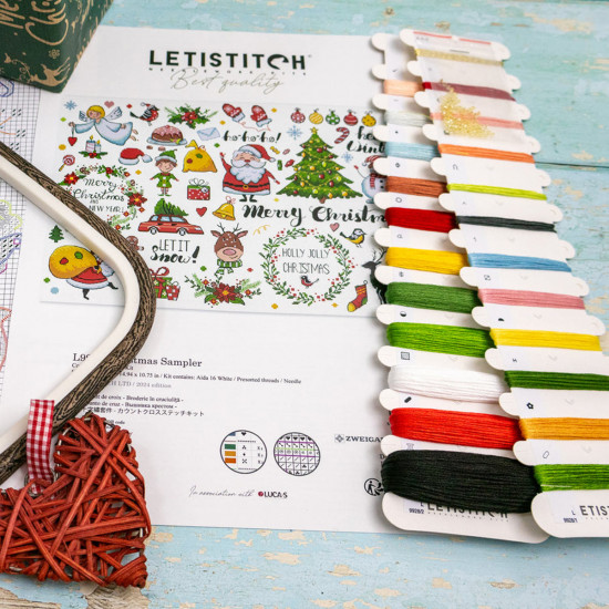 Набор для вышивания «Рождественский семплер»