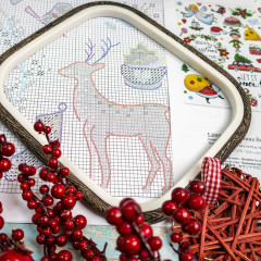 Набор для вышивания «Рождественский семплер» - Фото 3