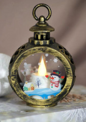 Украшение елочное «Фонарь светодиодный» - Фото 4