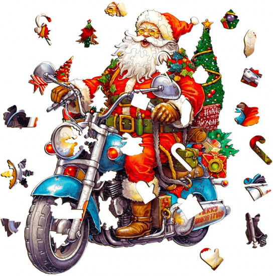 Пазл деревянный «Праздник приехал»