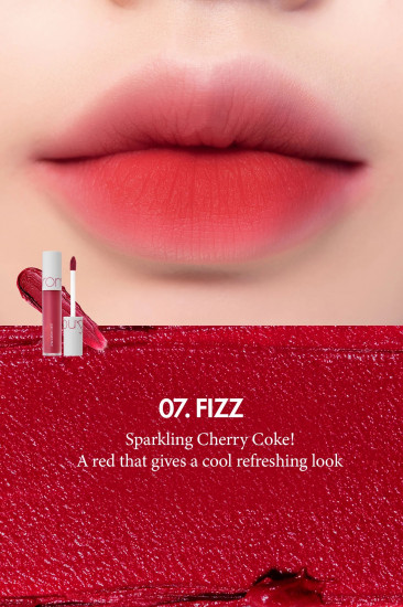 Нежный бархатный тинт для губ «Zero Velvet Tint», тон 07 Fizz