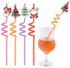 Трубочки для коктейля «Новый год» - Фото 2