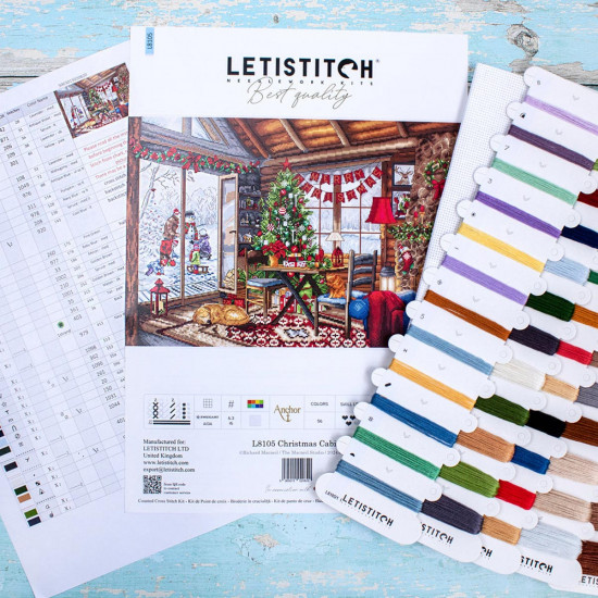 Набор для вышивания «Рождественский домик»