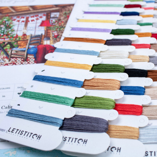 Набор для вышивания «Рождественский домик»