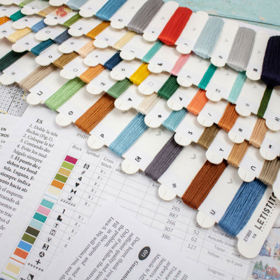 Набор для вышивания «Набор рождественских игрушек №3»