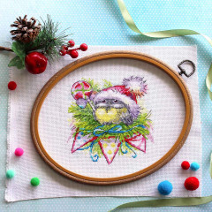 Набор для вышивания «Зимняя синичка» - Фото 3