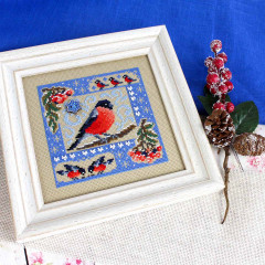 Набор для вышивания с бисером «Зимняя композиция» - Фото 5